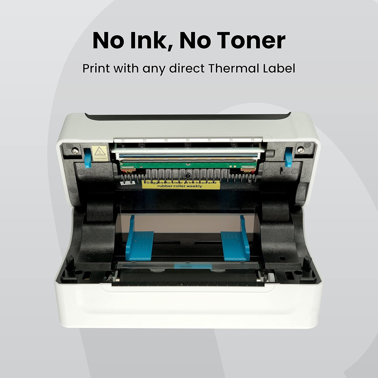 Shipping Label Printer 4inch with USB+Bluetooth Port, Thermal Label Printer for Shipping Packages Postage Home Small Business, Compatible with Etsy