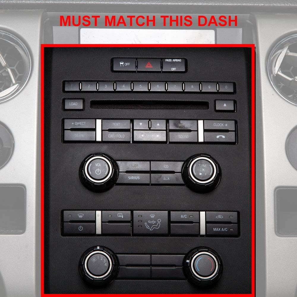 American International Single or Double DIN Radio Dash Kit for Ford F-150 (2009-2014)