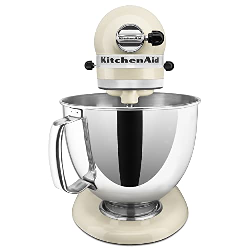 KitchenAid Artisan Series 5 Quart Tilt Head Stand Mixer with Pouring Shield KSM150PS, Removable bowl, Aqua Sky