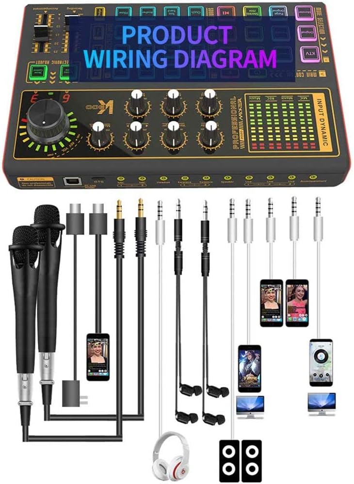Podcast Equipment Bundle, BM-800 Podcast Microphone bundle with v8 Sound Card