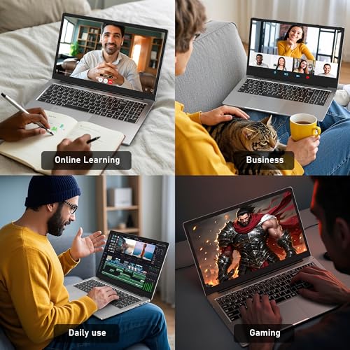 2025 Gaming Laptop 16 Inch Laptop Computer with Ryzen 7 5825U Processor, 32GB DDR4, 1T SSD, FHD Display 1920*1080P, Win 11 PRO, WiFi 6