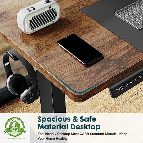 Standing Desk, Adjustable Height Electric Sit Stand Up Down Computer Table