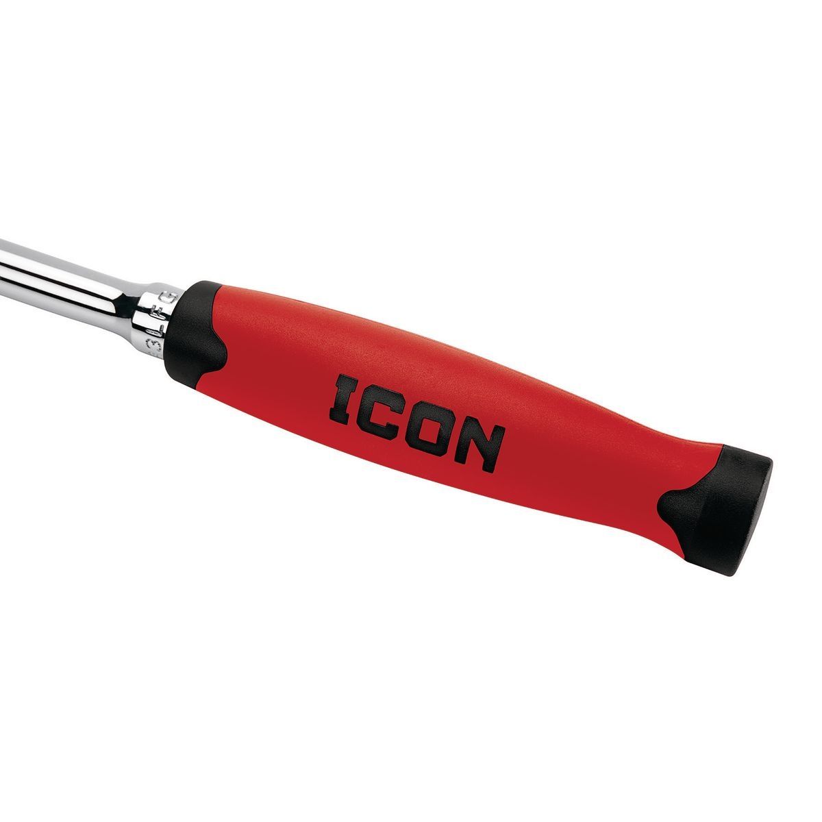 ICON 1/2 in.  Drive Professional Long-Reach Flex-Head Ratchet with Comfort Grip