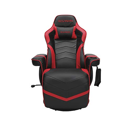 RESPAWN 900 Racing Style Gaming Recliner, Reclining Gaming Chair, in Gray RSP 900 GRY