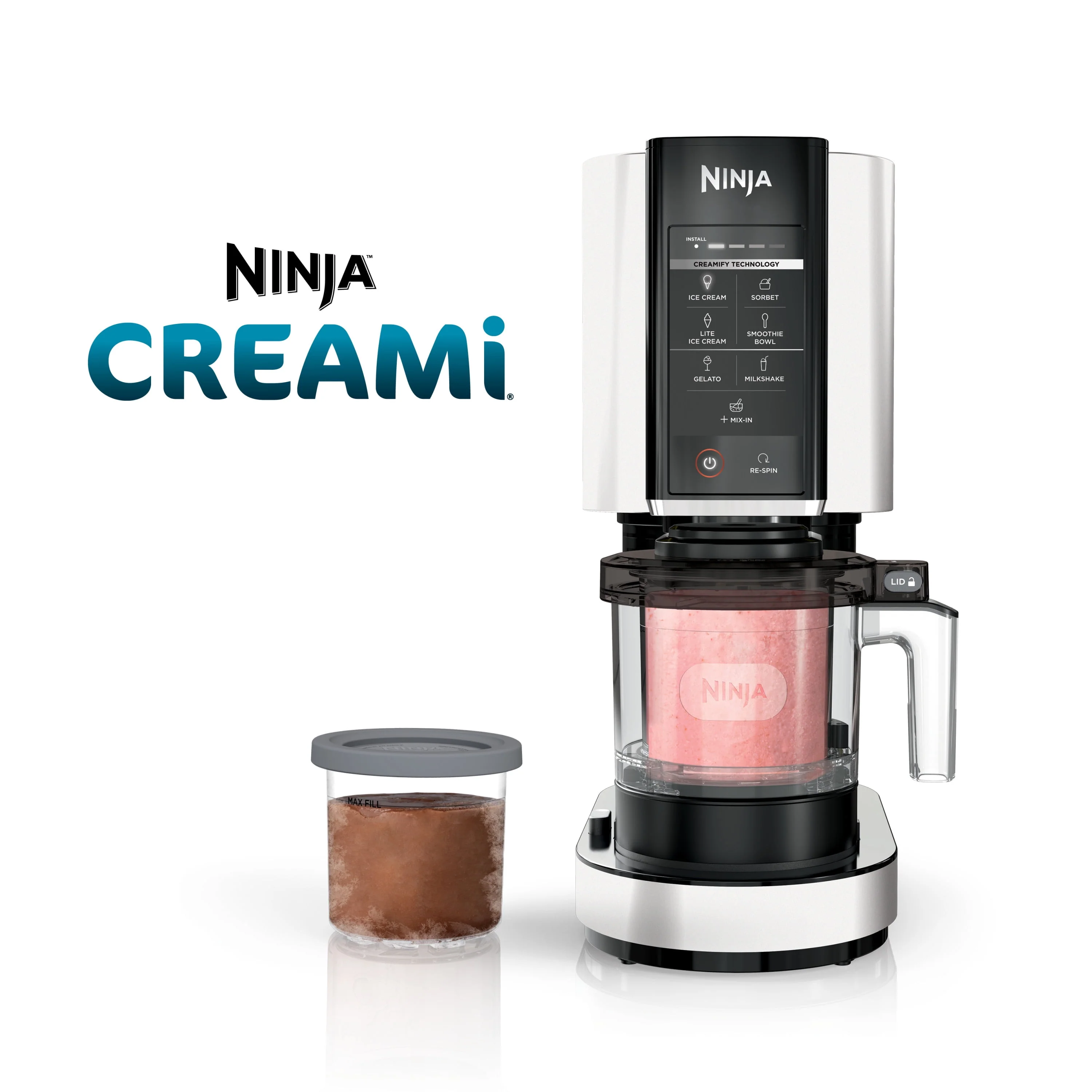Ninja鈩?CREAMi鈩? Ice Cream Maker, 7 One-Touch Programs, Blue - NC301NV
