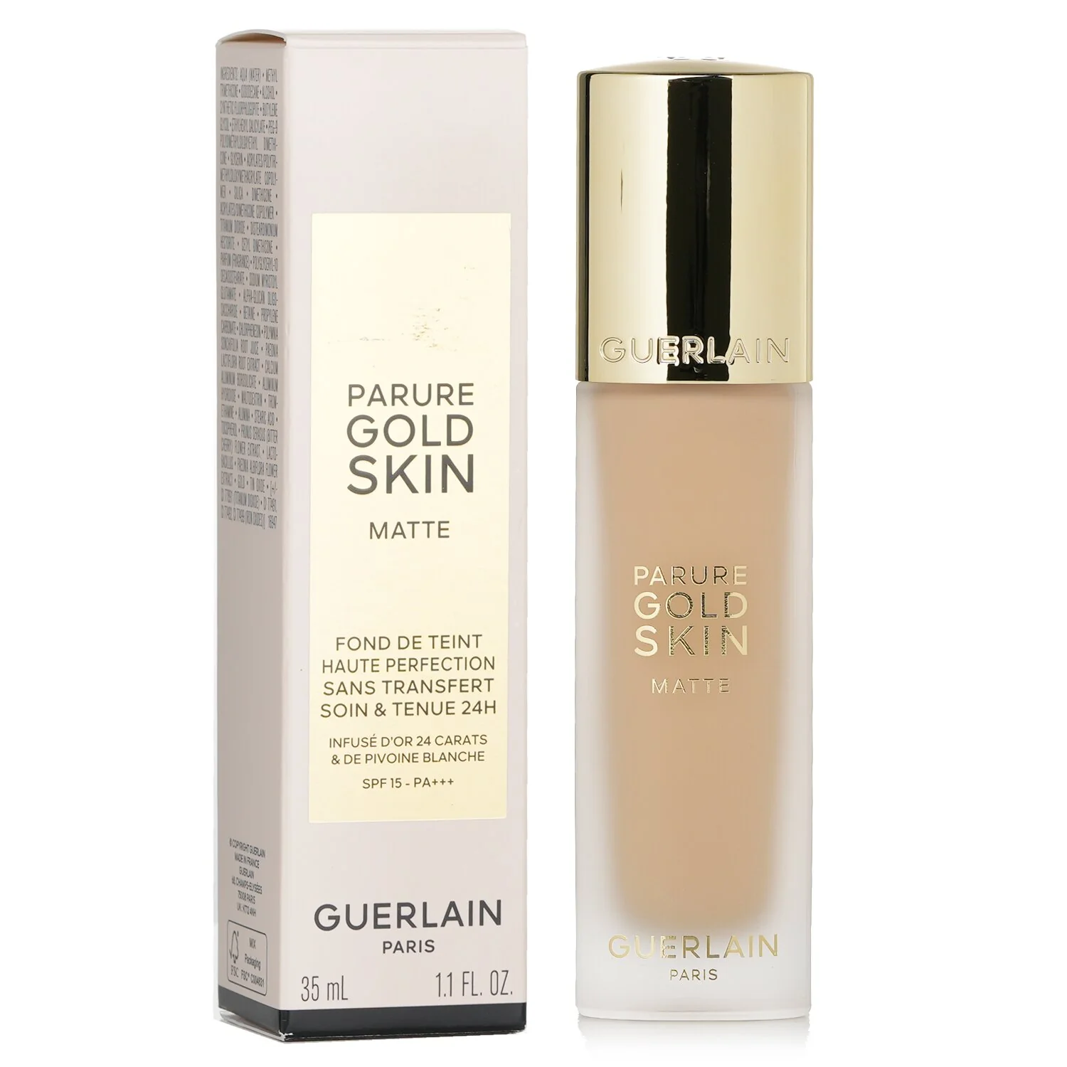 Guerlain Parure Gold Skin Matte Foundation SPF15 - # 3N Neutral 35ml/1.1oz