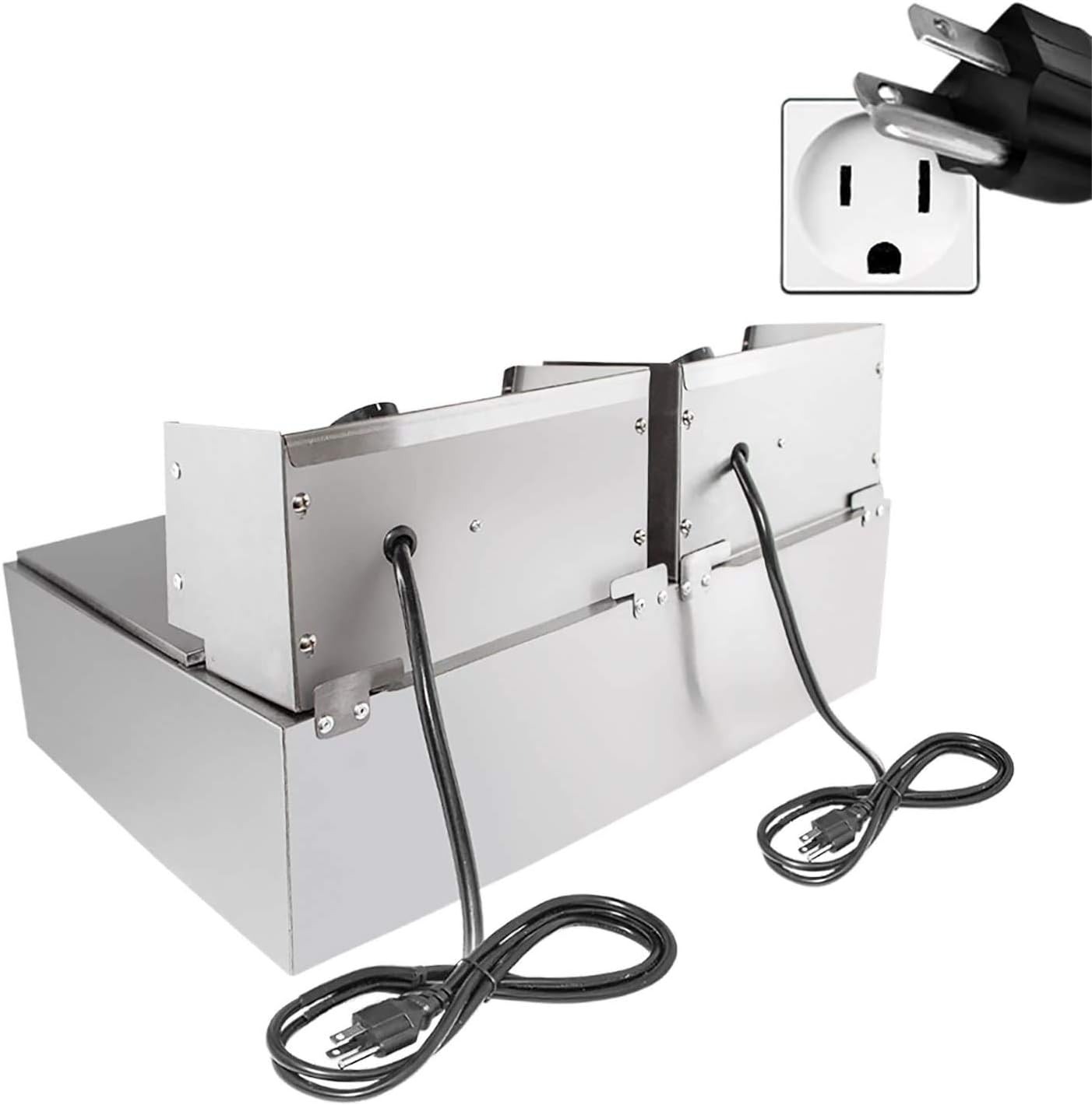 Deep Fryer | Stainless Steel | 1 & 2 Baskets (2-Basket)
