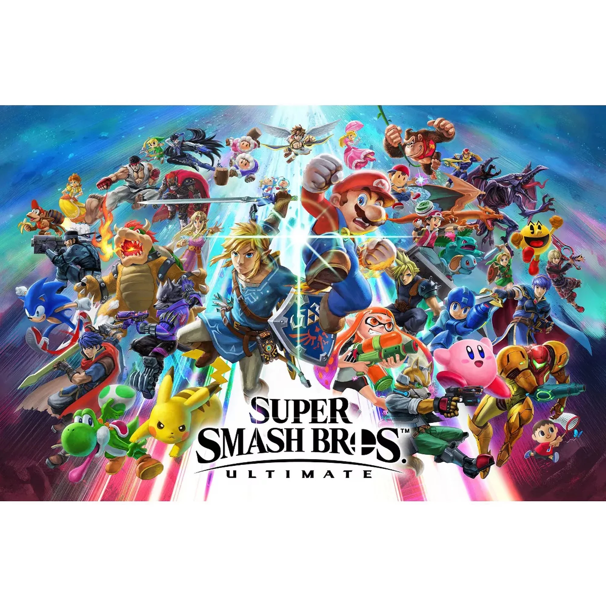 Nintendo Switch OLED Super Smash Bros. Ultimate Bundle: Gray Console