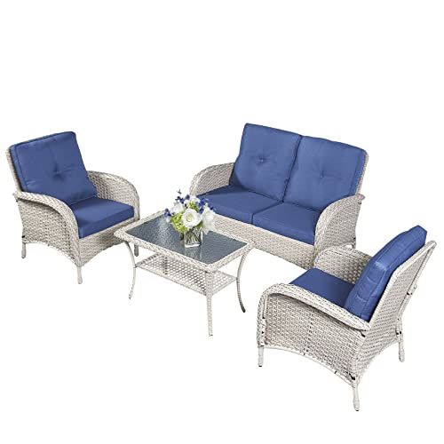 Patio Club Chair Wicker Chairs