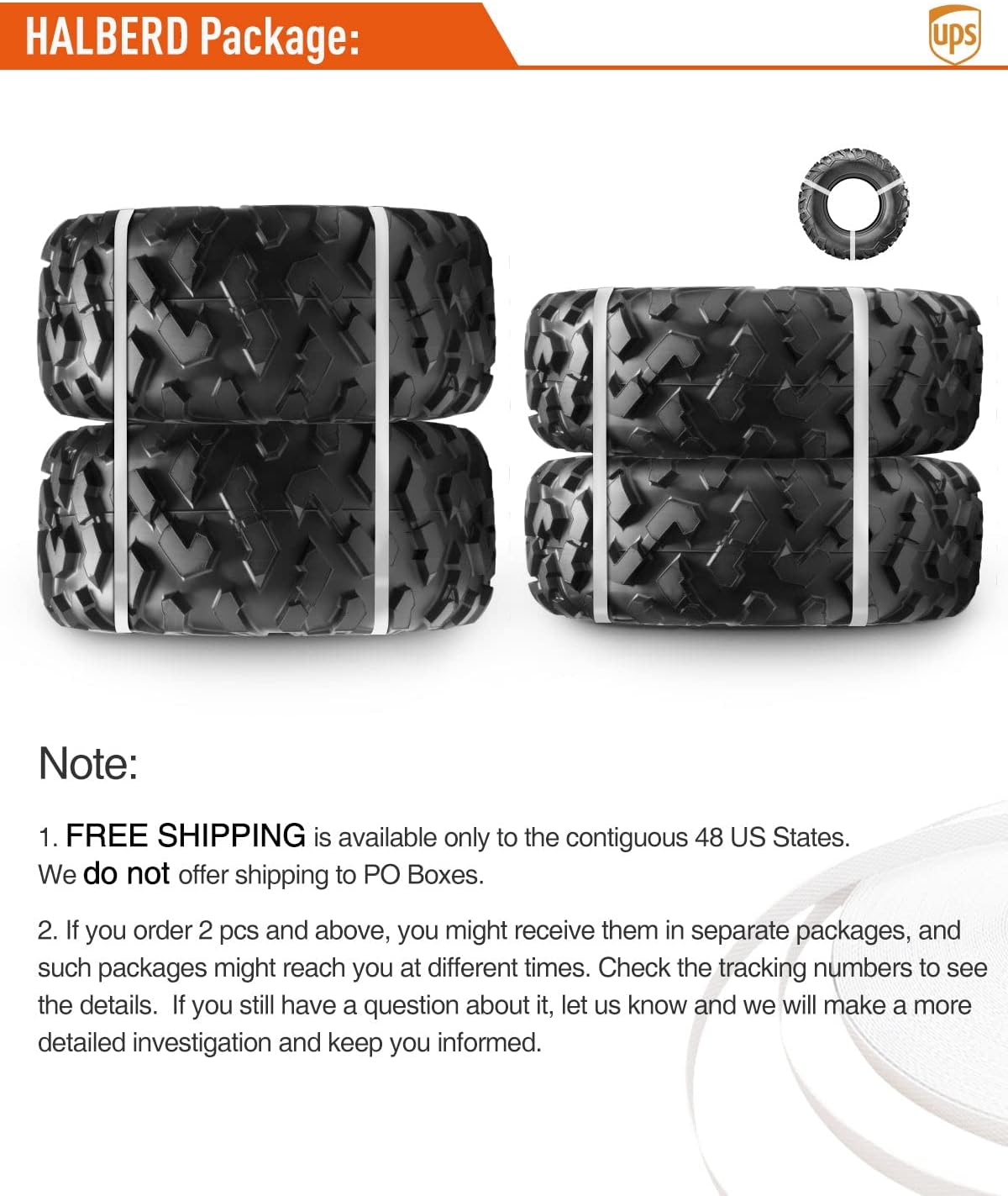 Set of 4 ATV UTV Tires 25x8-12 25x10-12 17MM Tread Depth 25x8x12 25x10x12 Compatible for 02-14 POLARIS SPORTSMAN 400/700