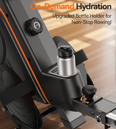 YOSUDA Magnetic/Water Rowing Machine for Home - Rower Machine Use with Bluetooth, App Supported, Rowing Machine for Taller Power Athletes