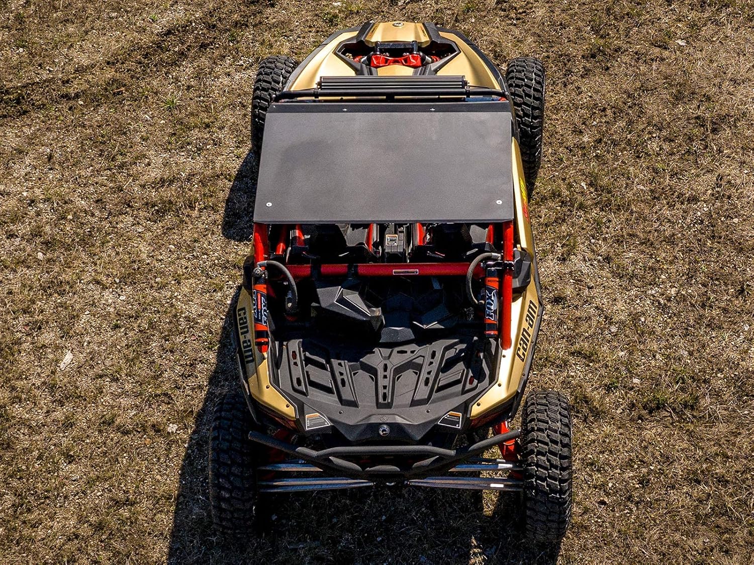 SuperATV Aluminum Roof for Can Am Maverick X3 (See Fitment) | Can Am Roof Great for Year-Round Use | 1/8 5052 Aluminum Alloy | X3 Roof Protects