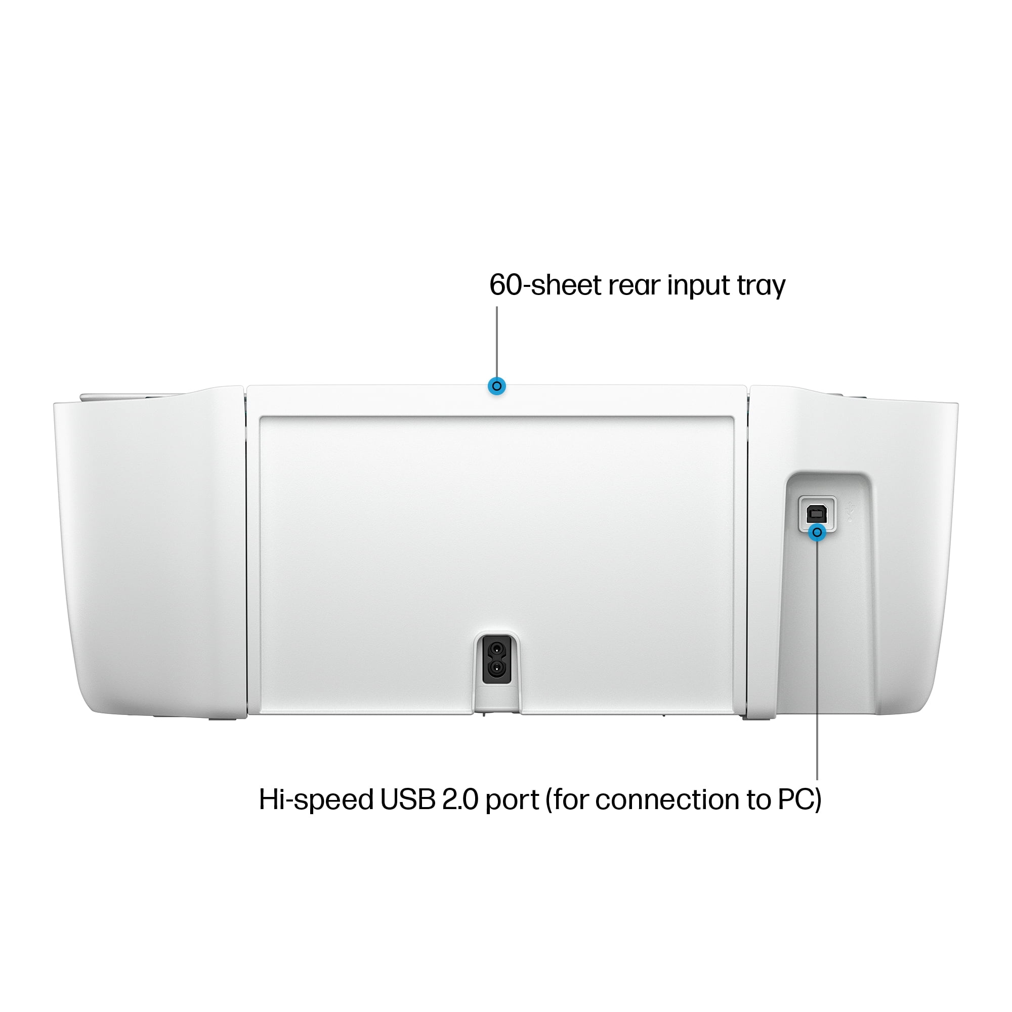 HP DeskJet 2742e Wireless Color All-in-One Inkjet Printer (Milkyway) with 6 months of Instant Ink included with HP+