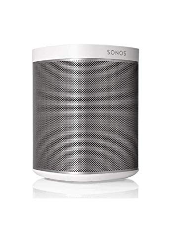 Sonos Play:1 2-Room Wireless Smart Speakers for Streaming Music - Starter Set Bundle (White), Works with Alexa