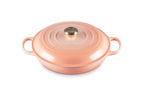 Le Creuset Enameled Cast Iron Signature Braiser, 3.5 qt., Marseille