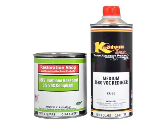 Neptune Blue Firemist Quart Kit Low VOC Urethane Basecoat Car Auto Paint Kit