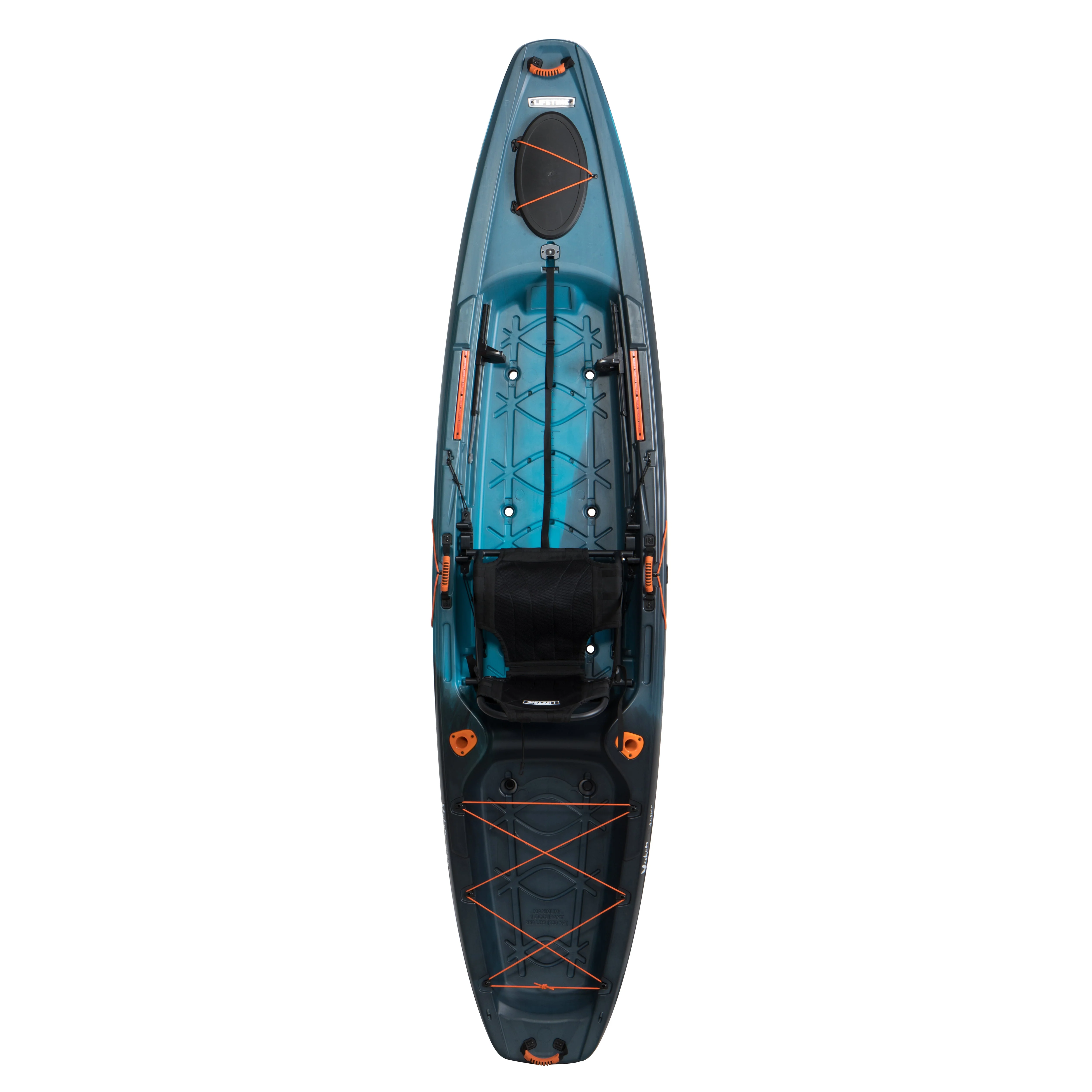 Lifetime Yukon Angler 116 inch Sit-on-Top Fishing Kayak, Lightning Fusion (90846)