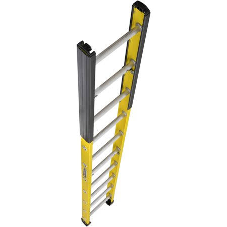 Louisville Ladder FE8916 16 ft. Fiberglass Manhole Ladder, Type IAA, 375 lbs Load Capacity