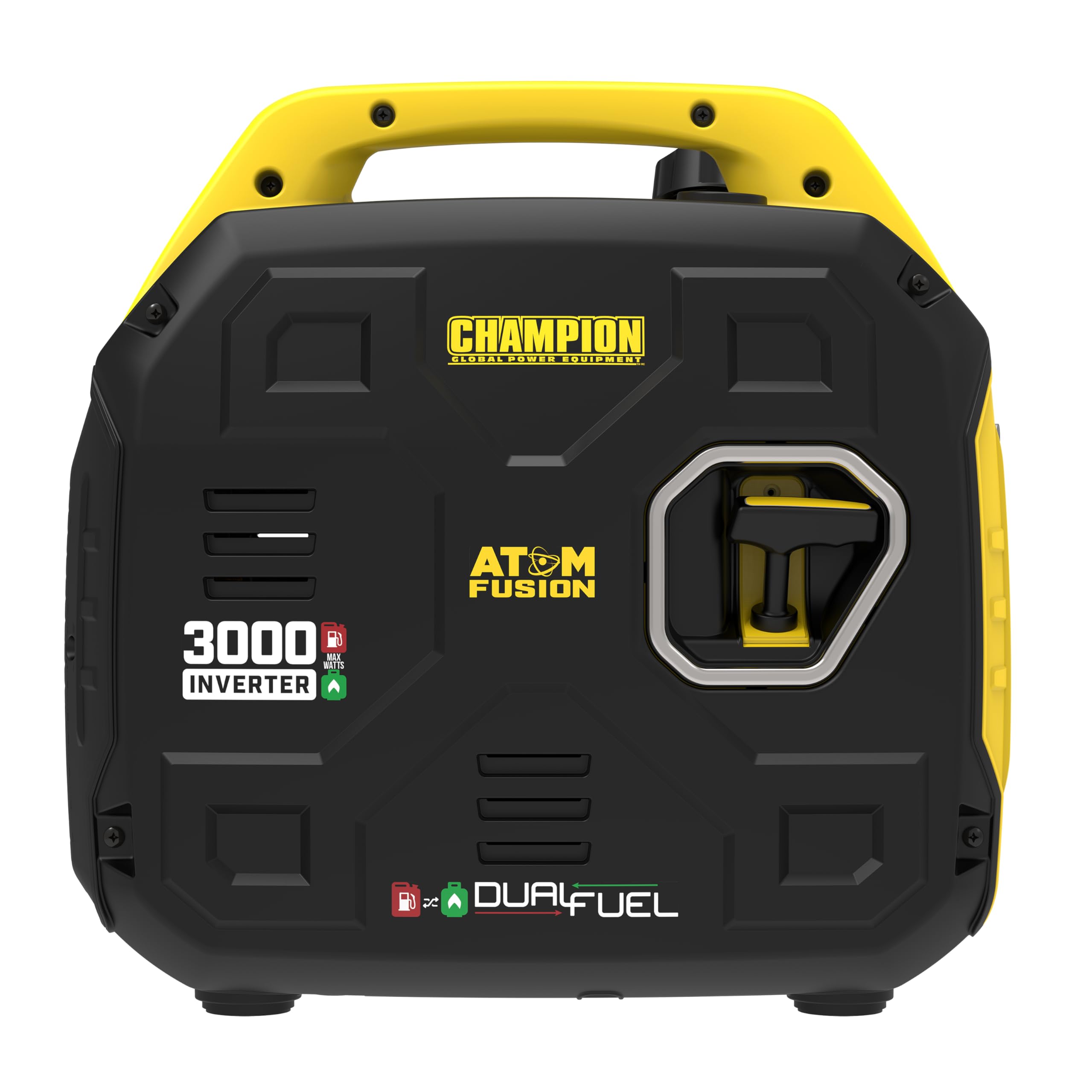 Champion Power Equipment Dual Fuel Power Converter (Max Power 3000 W, Portable Inverter, Running Time up to 11.5 Hours, Extremely Quiet