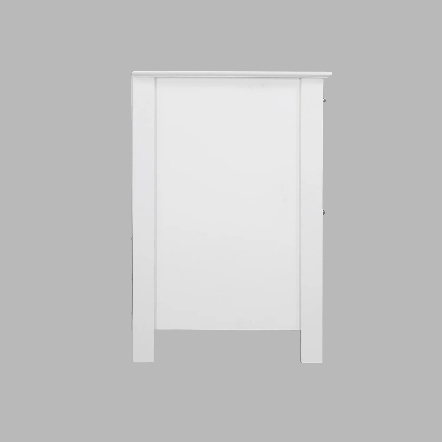 Saint Birch Liam Wood White 2-Drawer File Cabinet