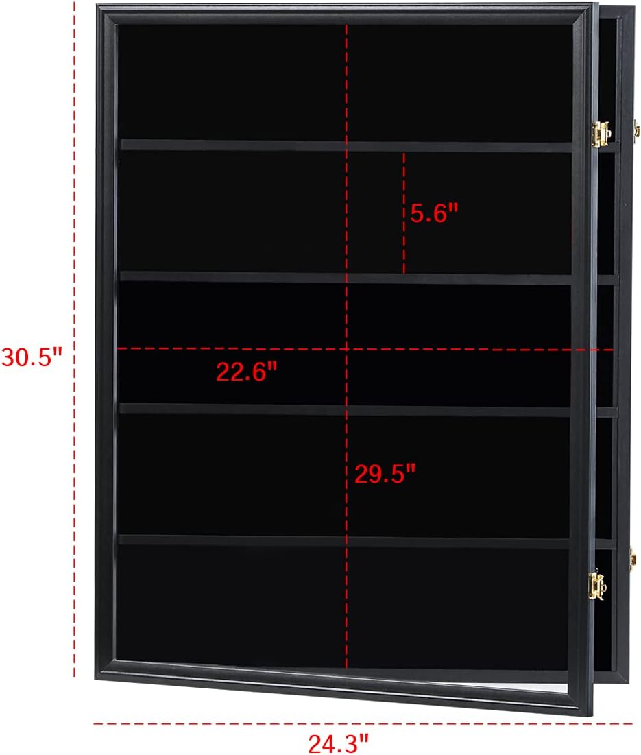 35 Graded Sports Card Display Case