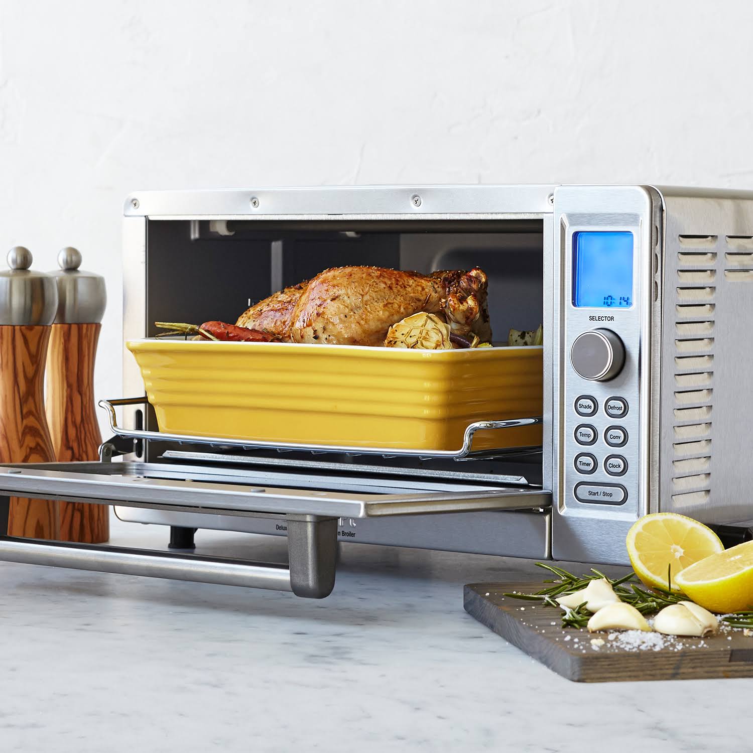 Cuisinart TOB-135N Deluxe Convection Toaster Oven Broiler, Stainless