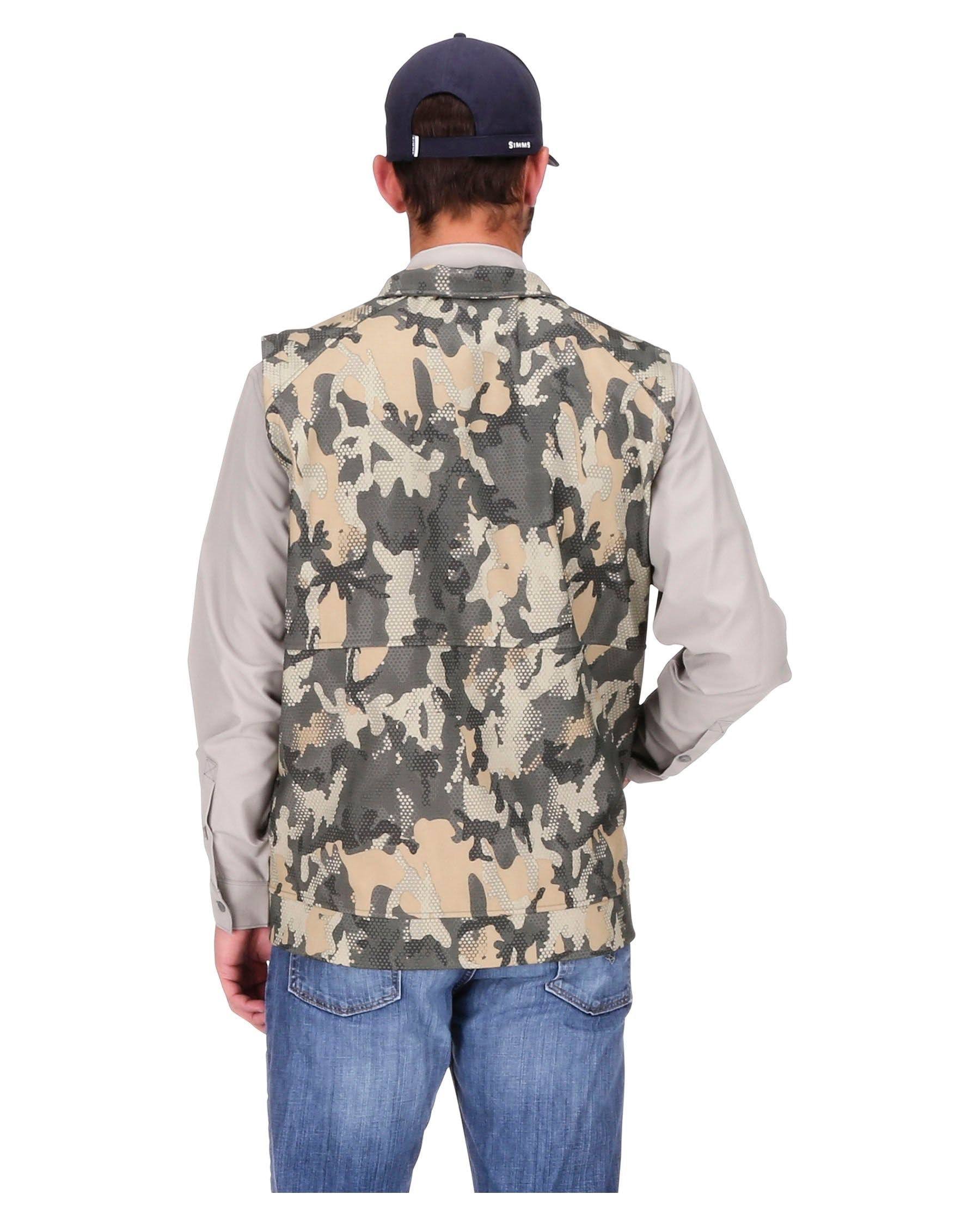 Simms Rogue Vest Hex Flo Camo Timber / XL