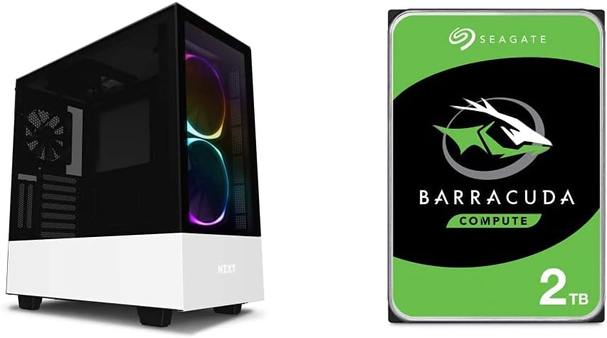 NZXT H510i - CA-H510i-W1 - Compact ATX Mid -Tower PC Gaming Case
