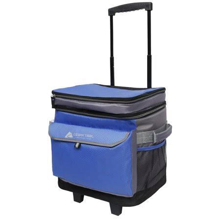 Ozark Trail 42 Can Rolling Cooler w/ Removable Hardliner, Blue