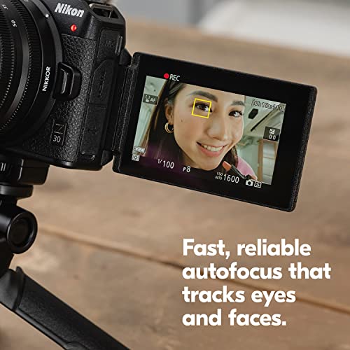 Nikon Z 30 Compact and Lightweight Mirrorless Camera with NIKKOR 16-50mm Lens with Creator's Kit