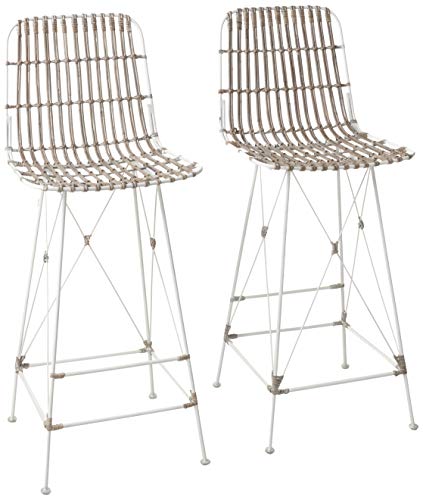 Safavieh Minerva Bar Stool Natural/Black