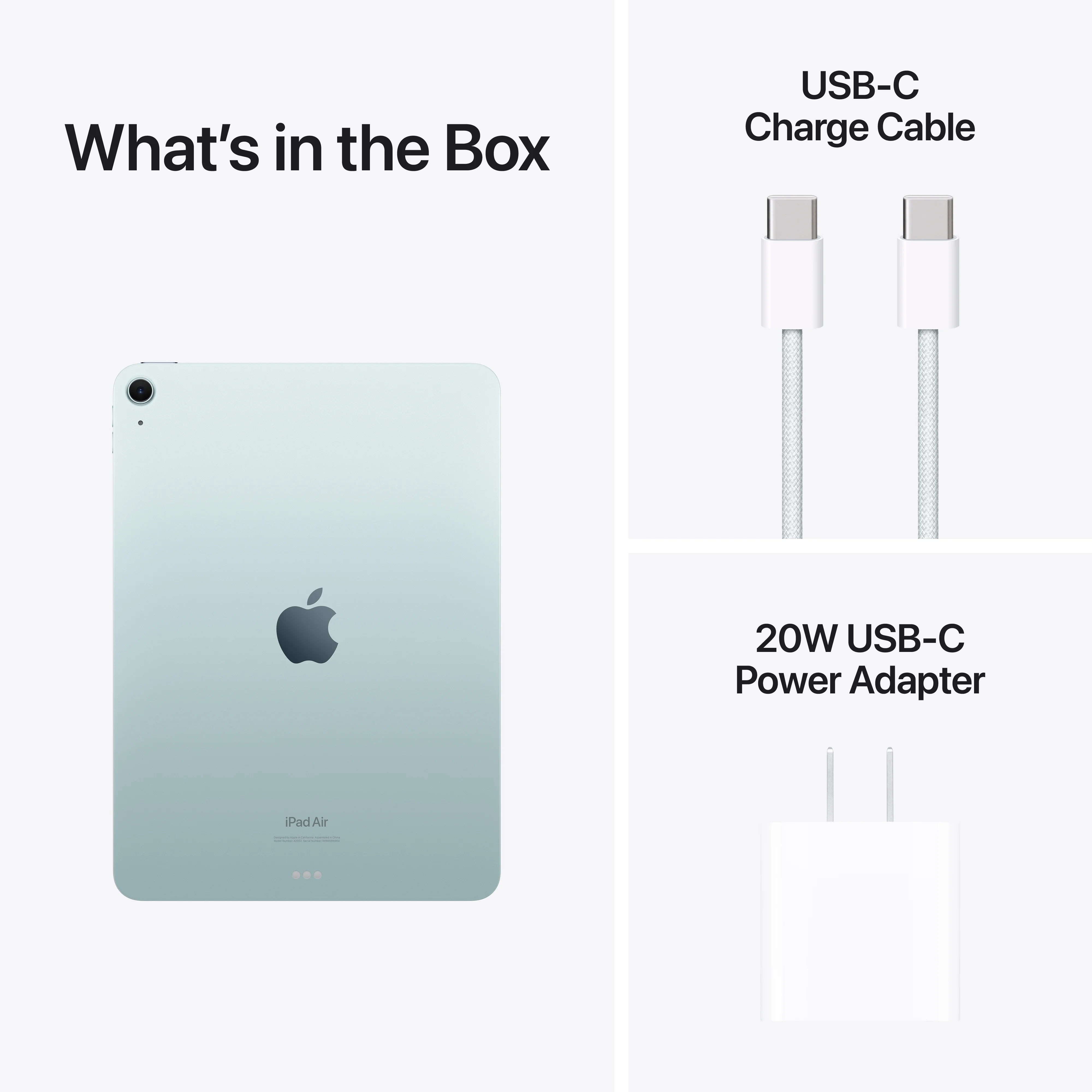 2024 Apple 11-inch iPad Air M2 Wi-Fi 128GB - Blue - Curated Treasures Market
