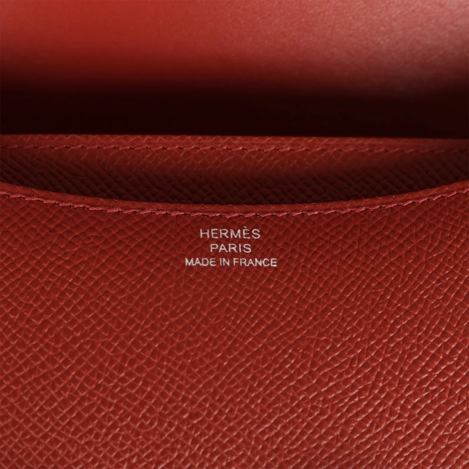 Hermes Constance 1-18 Rouge Venetian Epsom Palladium Hardware