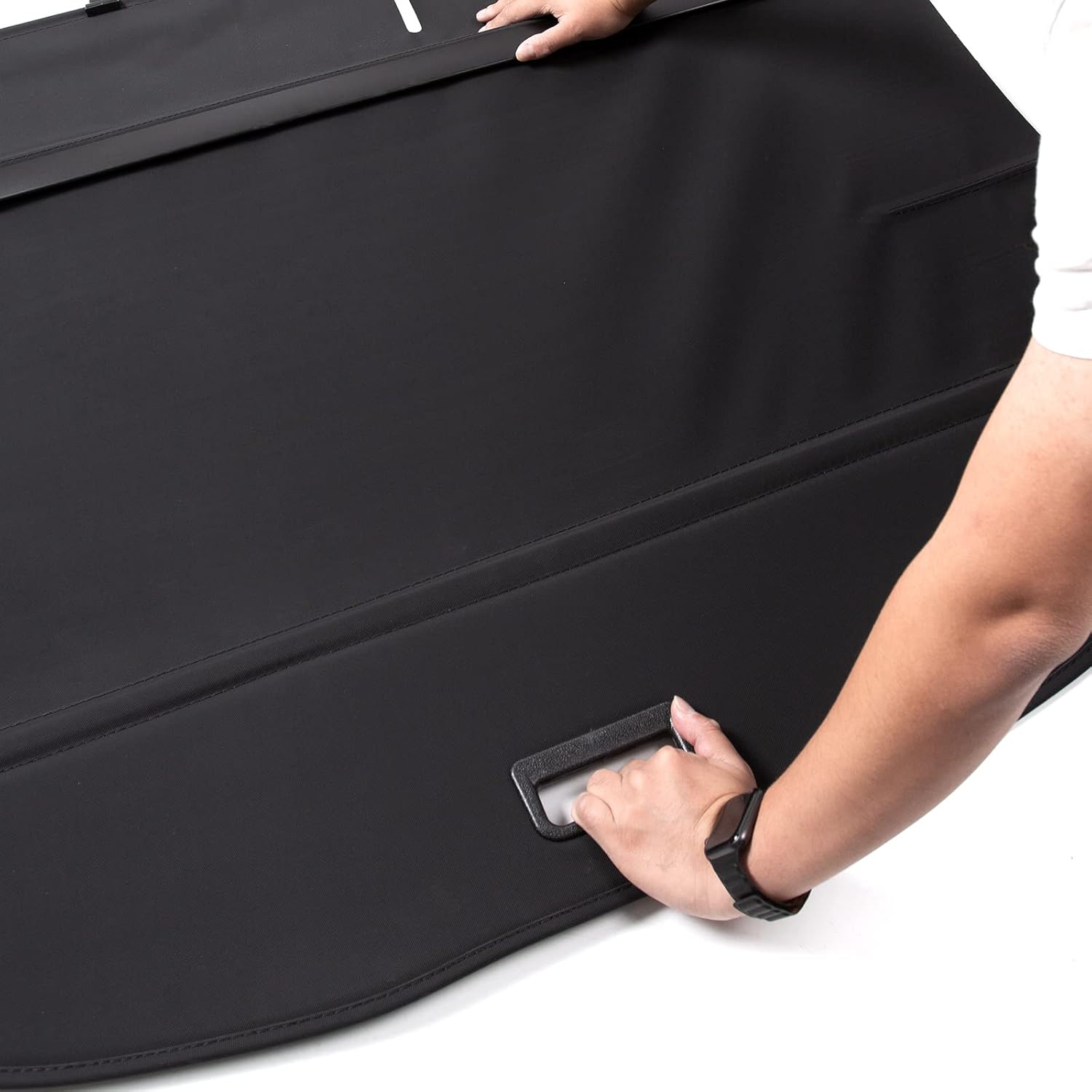 Fit 2019 2020 2021 2022 Jeep Cherokee Cargo Cover Rear Trunk Shade Cover Car Accessories Retractable (Style A)