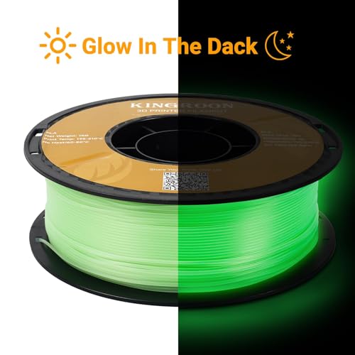 Kingroon Silk PLA Bundle 3D Printer Filament, Dimensional Accuracy +/- 0.03 mm, 10 kg Spool(22lbs)