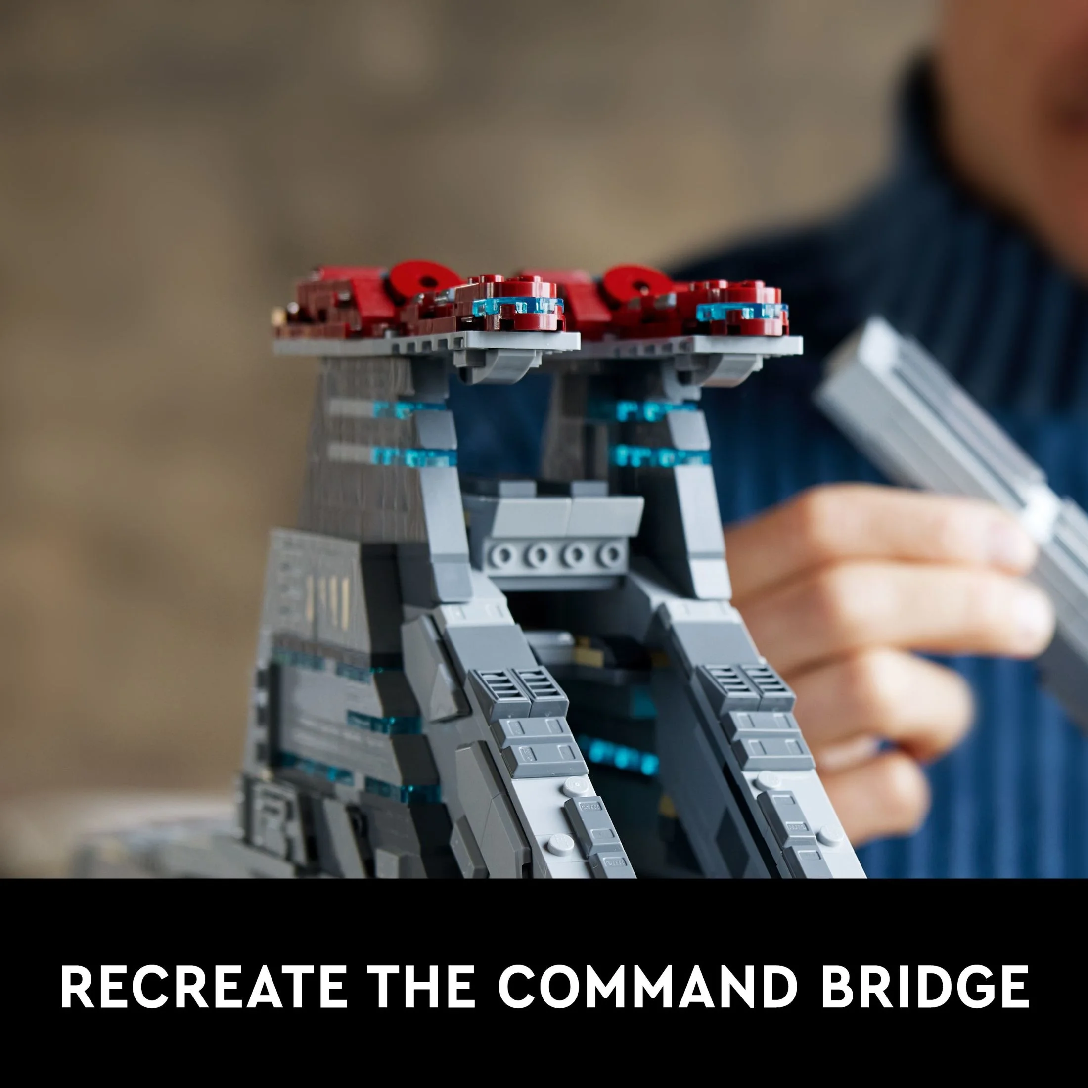 LEGO Star Wars Venator-Class Republic Attack Cruiser Ultimate Collector Series Building Set for Adults, Captain Rex, Star Wars Gift