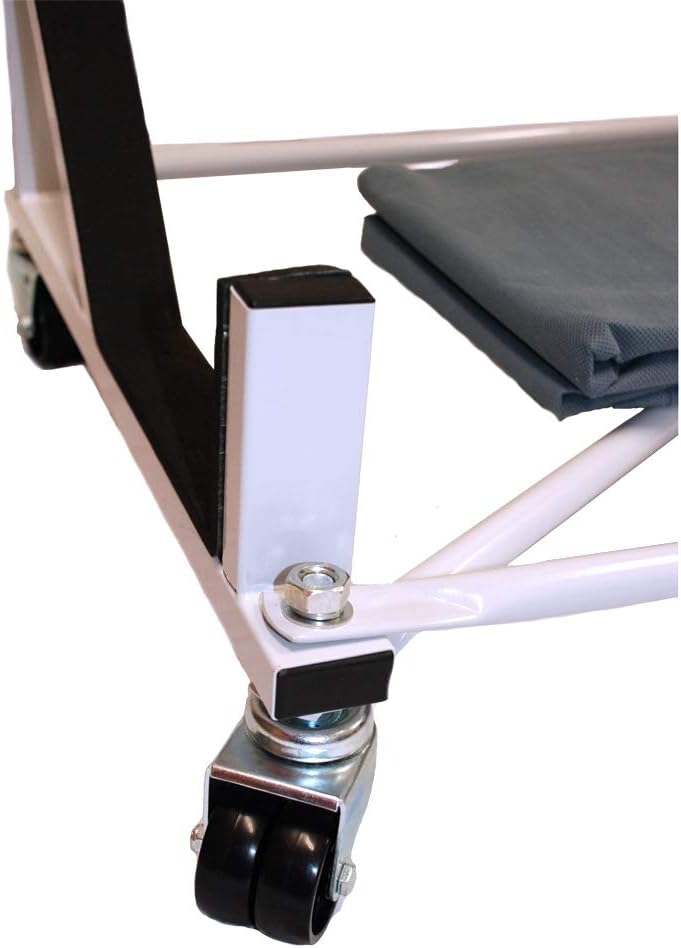 Heavy-Duty Hardtop Stand Storage Cart with Securing Strap and Generic Hard Top Dust Cover