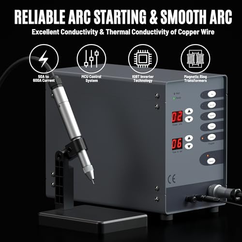 Automatic Jewelry Welder, CNC Spot Welder Machine 110V 100W, Pulse Argon Arc Permanent Jewelry Welding Kit