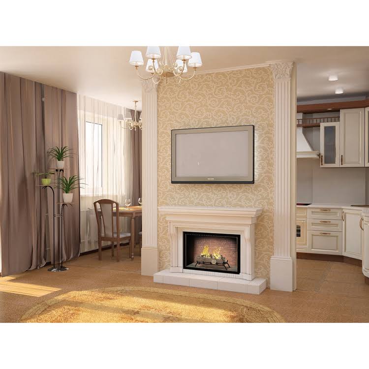 Regal Flame 24x22 Convert to Ethanol Fireplace Log Set with Burner Insert from Gel or GAS Logs