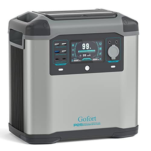 2000W Portable Power Station 1572Wh Solar Generator,Recharge 0-80% Within 1 Hour,E-VSZ Mode Up To 3000W,E-UPS