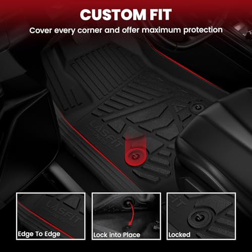 LASFIT Floor Mats & Trunk Mat for Jeep Grand Cherokee 2022-2025 5-Seat (Include 4xe, NOT for L)