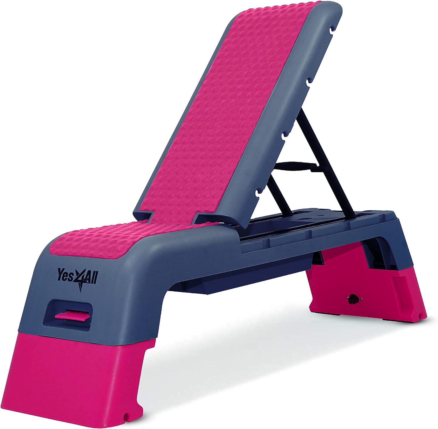 Yes4All Multifunctional Aerobic Deck - Versatile Fitness Station, Weight Bench, Aerobic Stepper