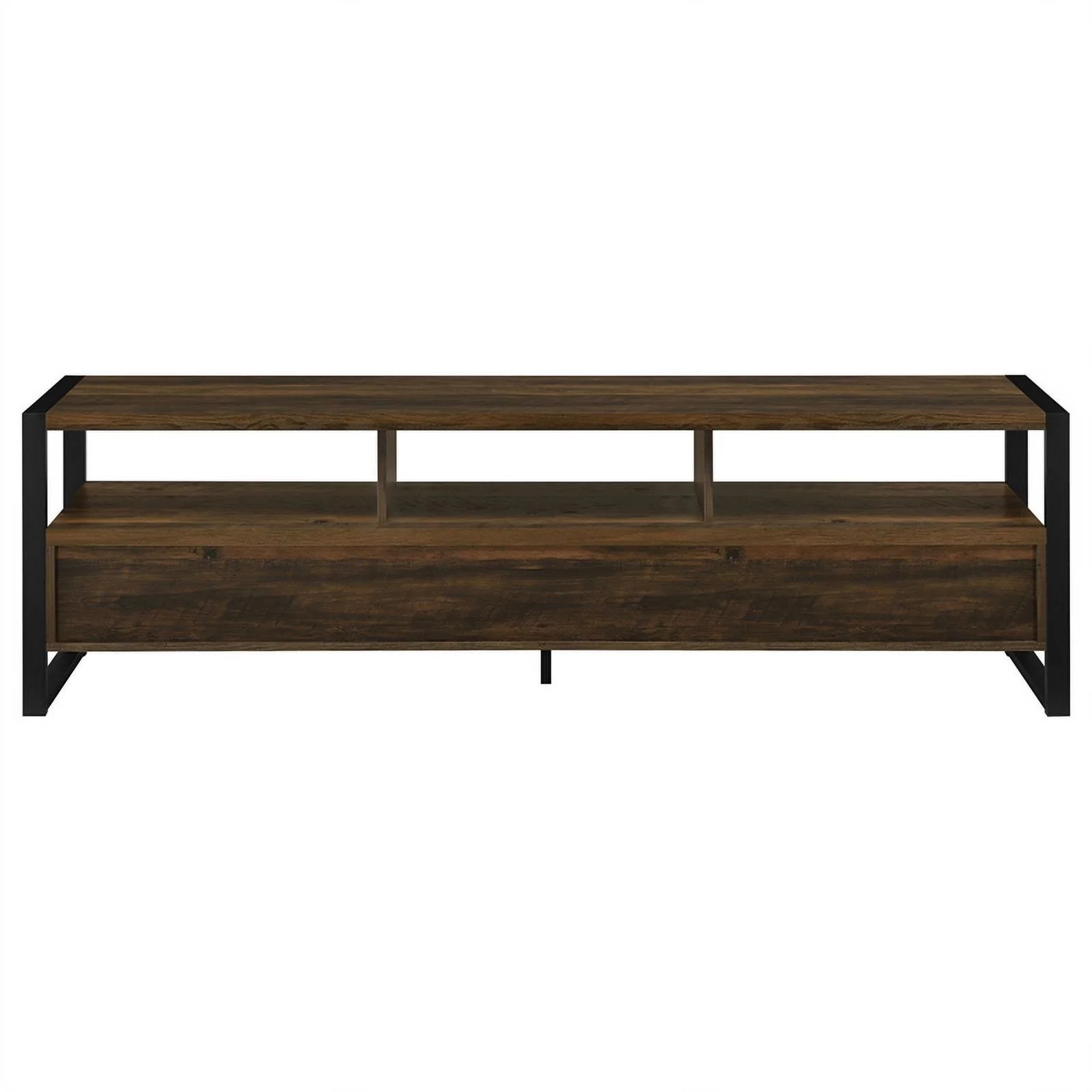 Coaster 3-Drawer Farmhouse Wood TV Stand for TVs up to 75" in Dark Pine Brown