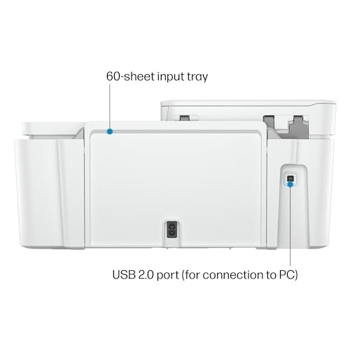 HP DeskJet 4255e Wireless All-in-One Color Inkjet Printer, Scanner, Copier, Best-for-Home, 3 Month Instant Ink Trial Included (588S6A)