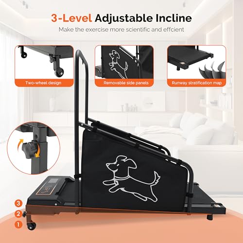 Dog Treadmill for Small/Medium/Large Dogs, Indoor Pet Exercise Machine Pacer Treadmills at Home with Remote Control