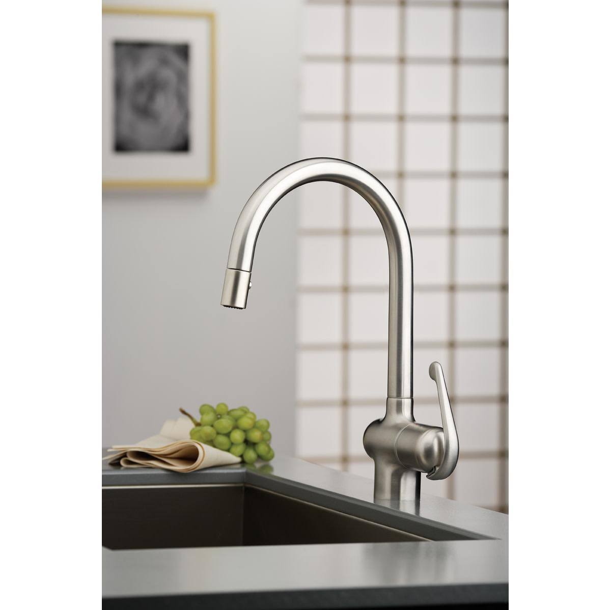 Grohe 32226SD0 Ladylux Kitchen Faucet Stainless Steel
