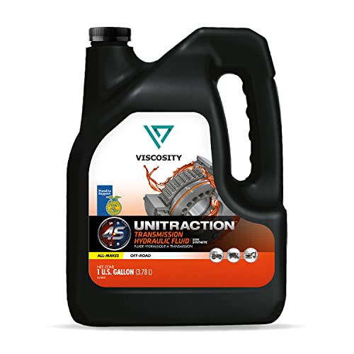 VISCOSITY UNITRACTION Transmission Hydraulic Fluid SS - Compatible With John Deere, AGCO, Massey Ferguson, Mahindra, Ventrac, Power Trac, Tilmor