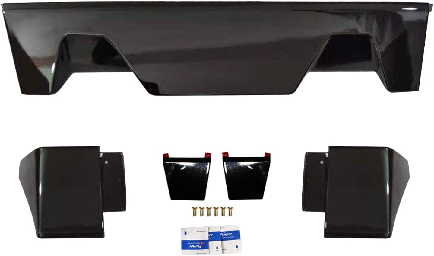 LOSTAR Gloss Black 983379 Truck Cab Wing Spoiler For 2009-2014 Ford F-150