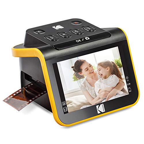 KODAK Slide N SCAN Film & Slide Scanner Digitizer with 5” LCD Screen, Quickly Convert Negatives & Slides to Digital 22MP JPEG Photos