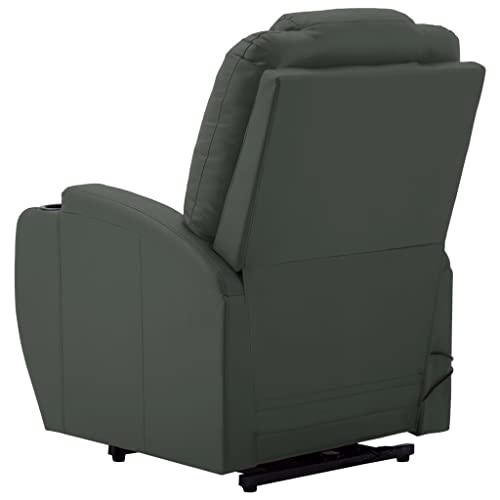 vidaXL Electric Power Lift Massage Chair with Manual Recline, 6-Point Vibration Massage